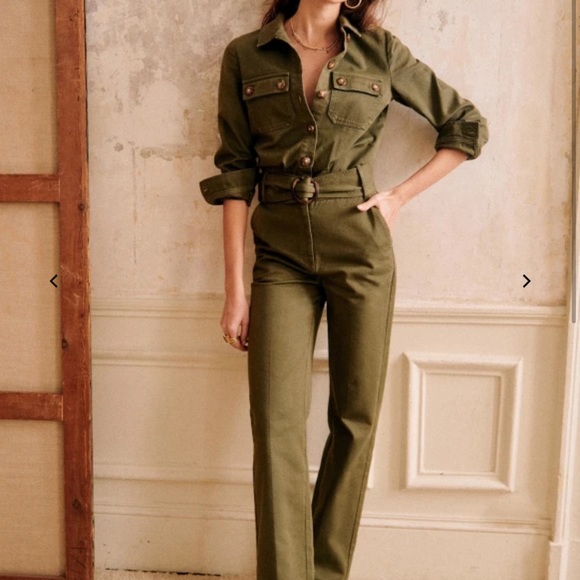 SOLD Sezane BROOKLYN JUMPSUIT - Picture 1 of 8
